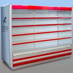 یخچال ایستاده فروشگاهی اپن شبنم با طرح های دلخواه 2.5متری با کمپرسور مرکزی (نوفراست) ESR505