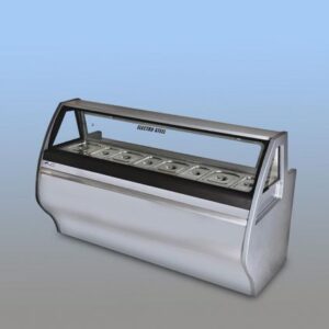 یخچال فروشگاهی شیشه خم بن ماری دار کیمیا 2 متر ESR318
